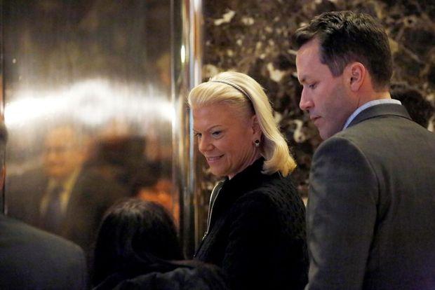 Ginni Rometty, CEO van IBM, in Trump Tower