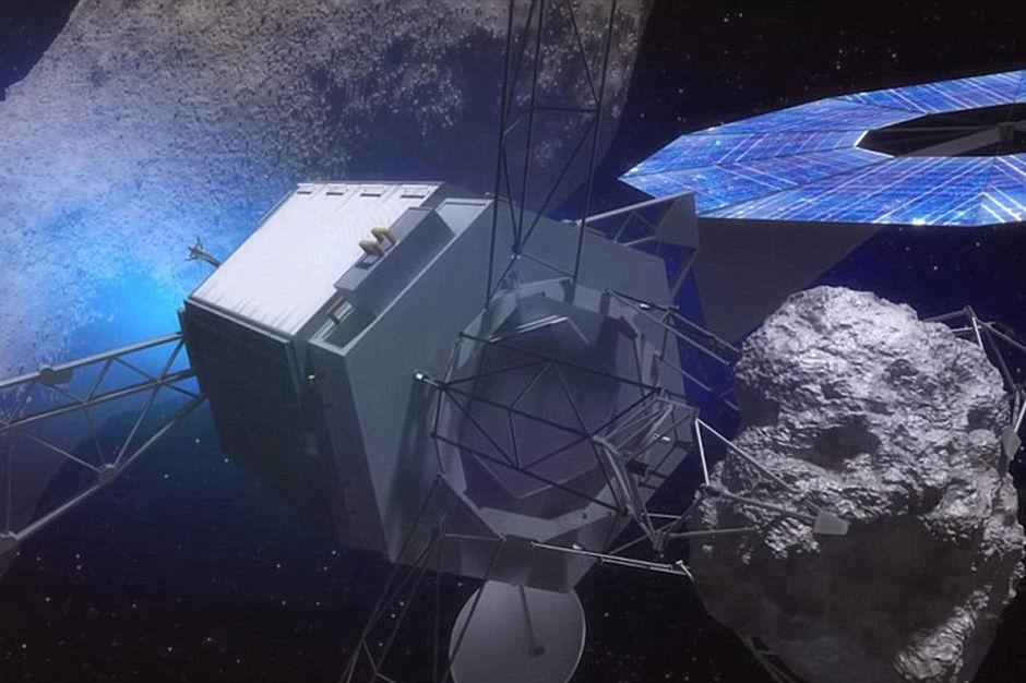 De ruimtesonde zal het oppervlak van de asteroïde afspeuren op zoek naar een rostblok van 2 tot 4 meter breed. 