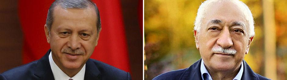 Recep Tayyip Erdogan en Fethullah Gülen