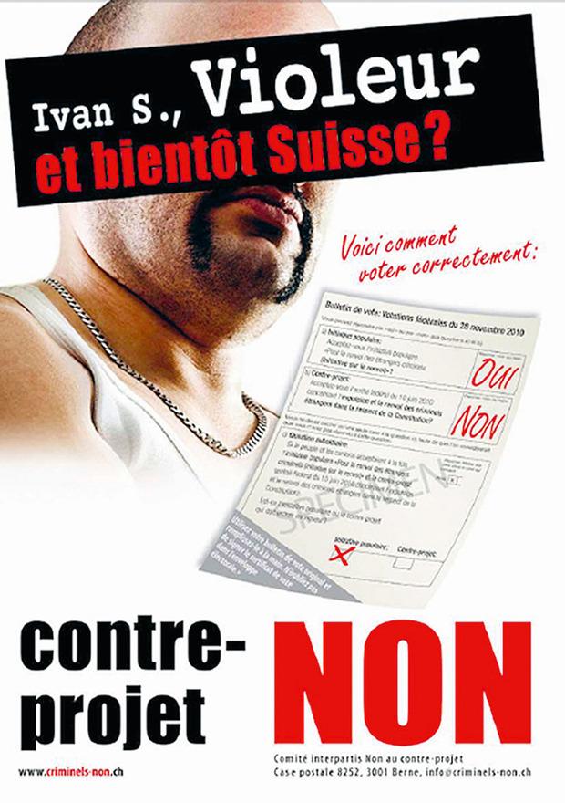 In 2012 kopieerde Vlaams Belang de harde verkiezingscampagne van de Zwitserse volkspartij, die was bedacht door Alexander Segert.