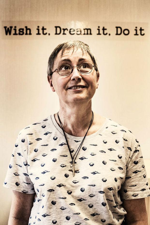 Carine Devogelaere: zuster bij de Annunciaten en coördinator lekenwerking Interdiocesaan Pastoraal Beraad (IPB).