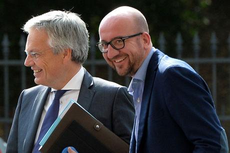 Didier Reynders en Charles Michel van MR