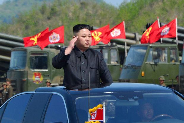 de Noord-Koreaanse leider Kim Jong-Un 