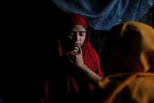 Rohingya vluchtelingenkamp in Bangladesh