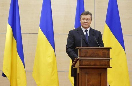 Voormalige Oekraïense president Viktor Janoekovitsj 