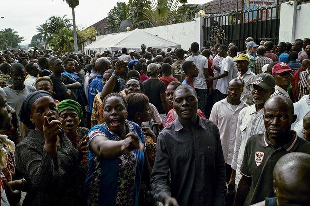 Protest in Kinshasa na de dood van oppositieleider Etienne Tshisekedi in maart