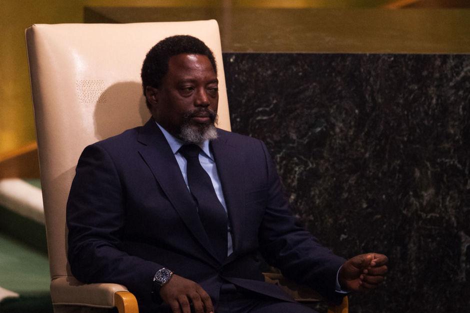 Joseph Kabila op de Algemene VN-Vergadering in New York