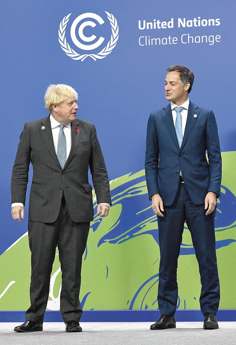 Accueilli par Boris Johnson à la COP26, le Premier ministre Alexander De Croo n'avait, le 2 novembre, toujours pas d'accord belge sur la répartition des efforts supplémentaires à annoncer.