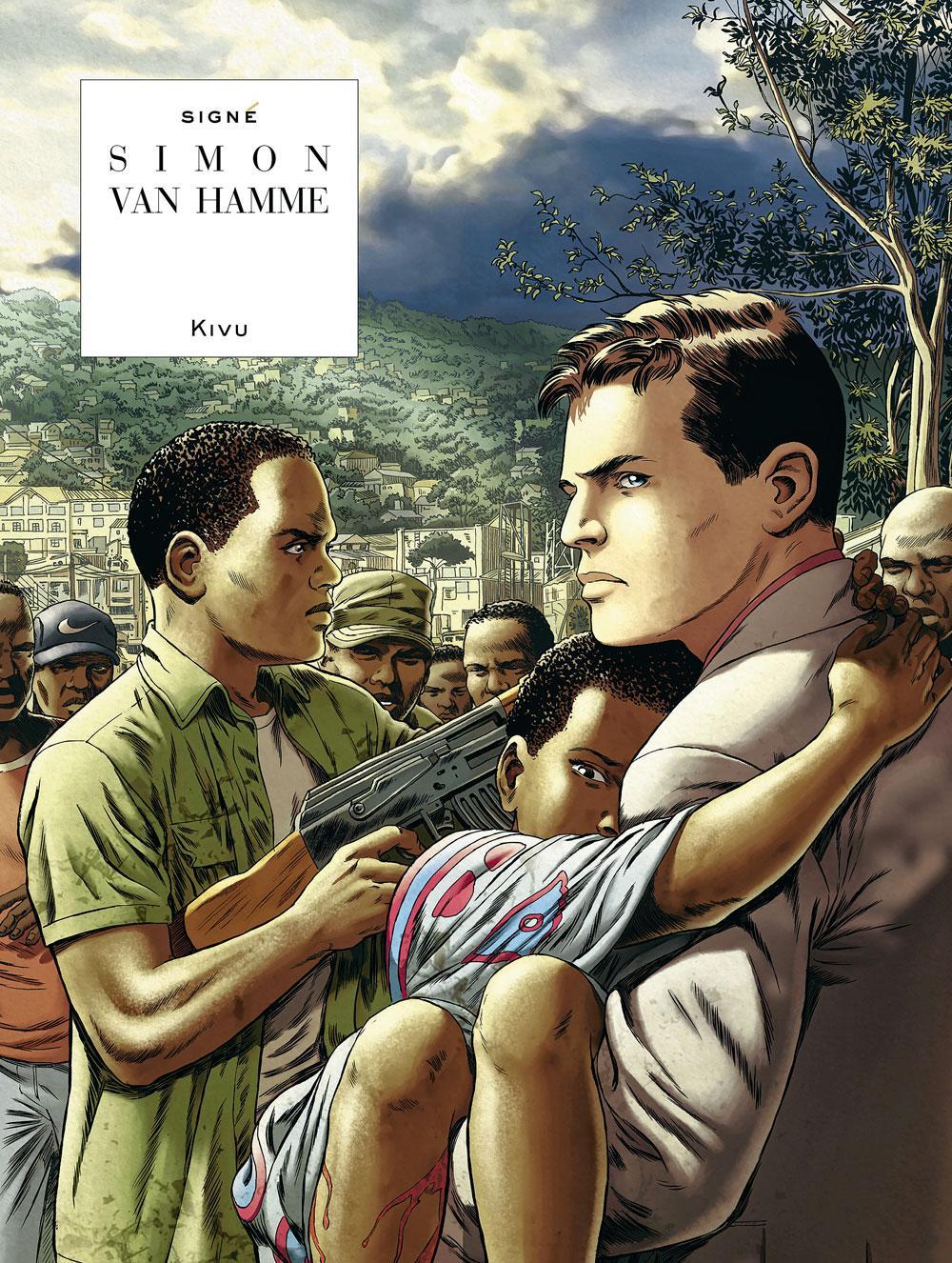Kivu, par Jean Van Hamme et Christophe Simon ; éd. Le Lombard, 72 p.