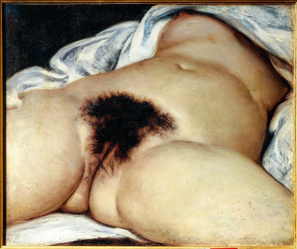 L'Origine du monde, Gustave Courbet, 1866 (46 cm × 55 cm).