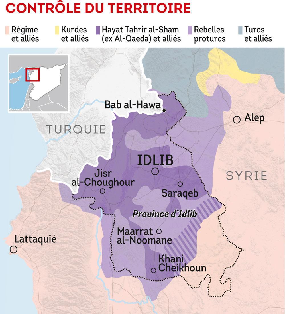 La bataille d'Idlib a commencé en Syrie