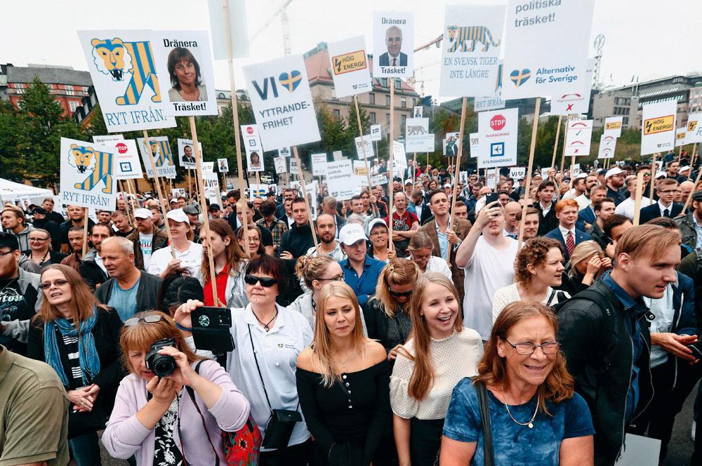 Le parti Alternative för Sverige (AfS) est la version suédoise de l'AfD allemande.