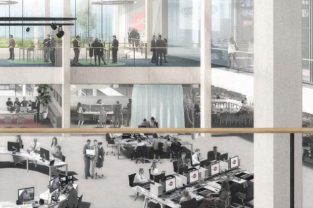 Premières images du nouveau siège de la RTBF