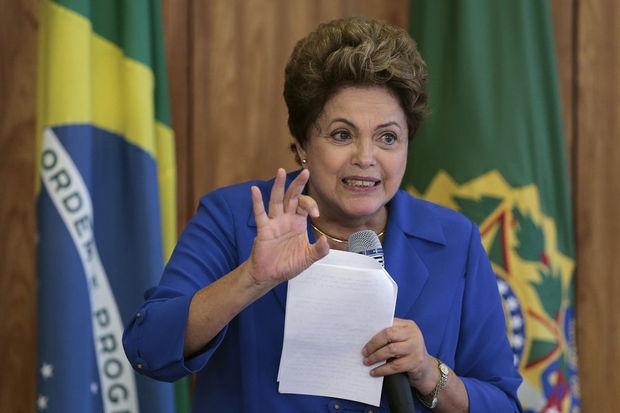 La président du Brésil Dilma Rousseff