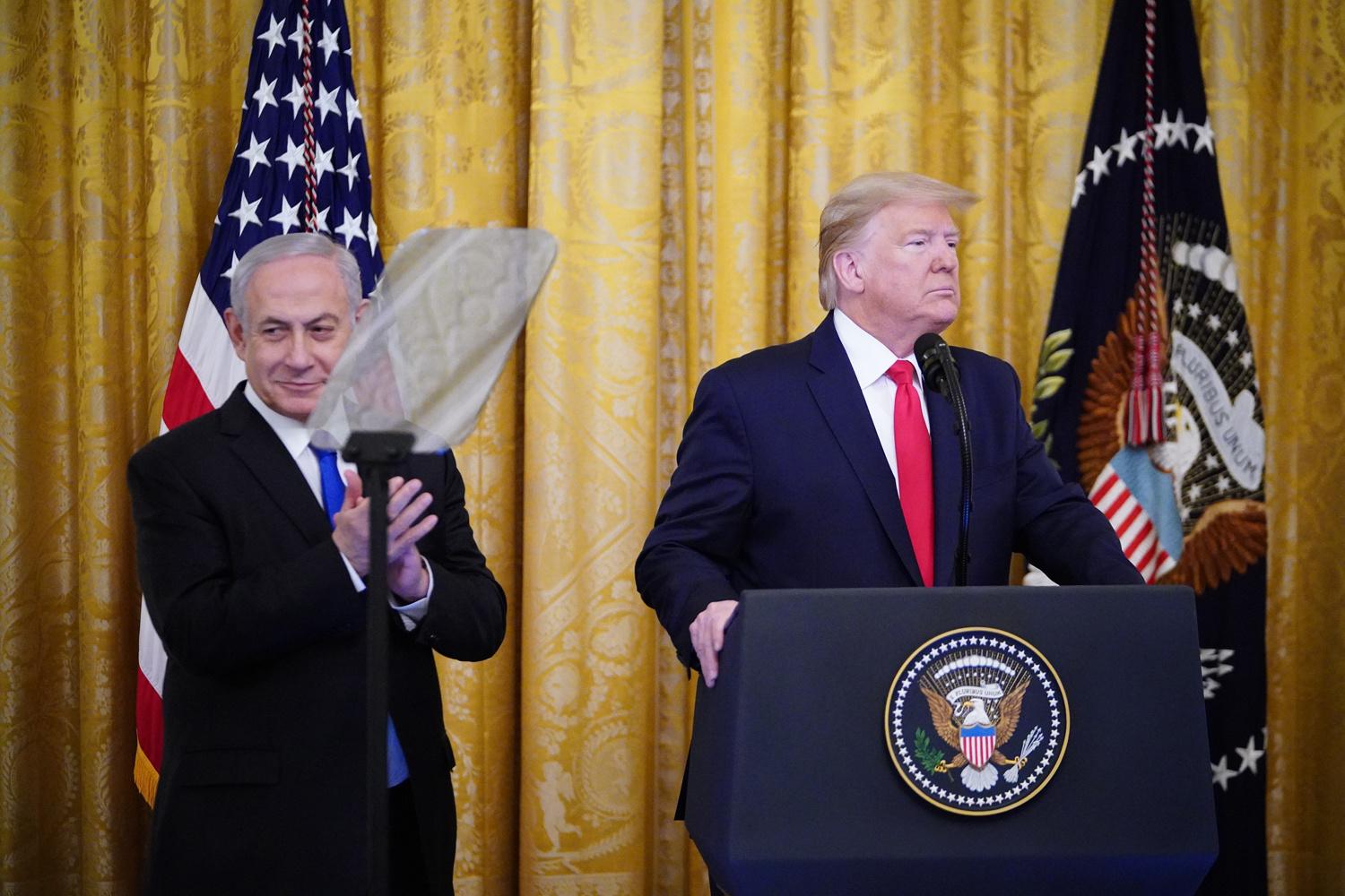 Benjamin Netanyahu et Donald Trump