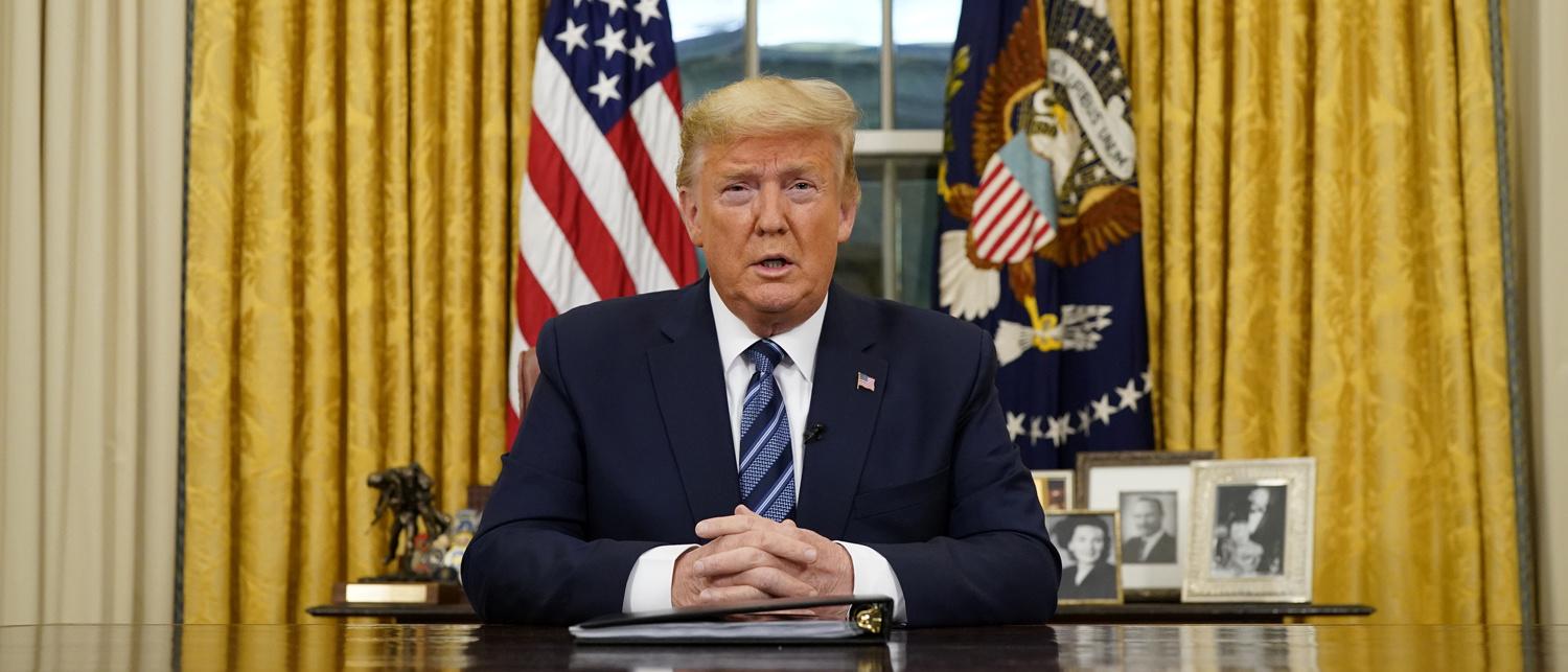 Déclaration de Donald Trump, le 11 mars 2020