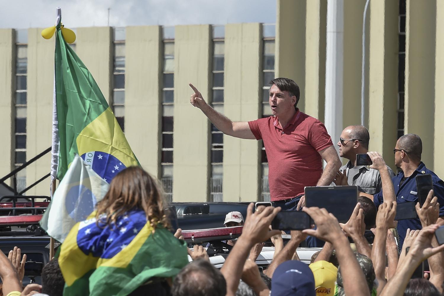 Le président Jair Bolsonaro.