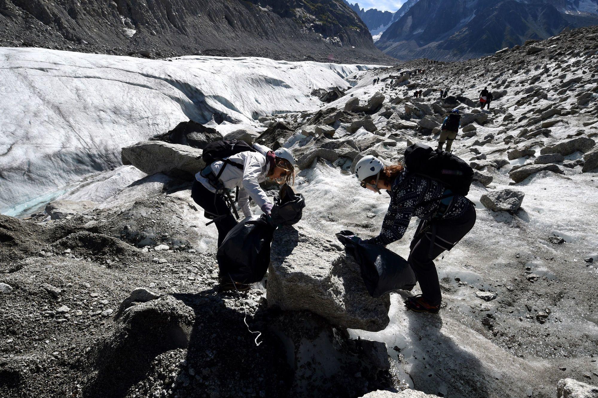Réchauffement: quand la montagne tombe