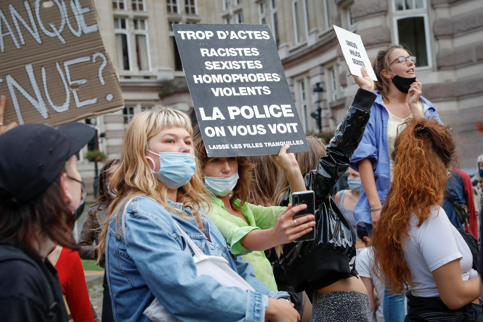 Manifestation à Saint-Gilles après un incident entre la police et trois jeunes femmes