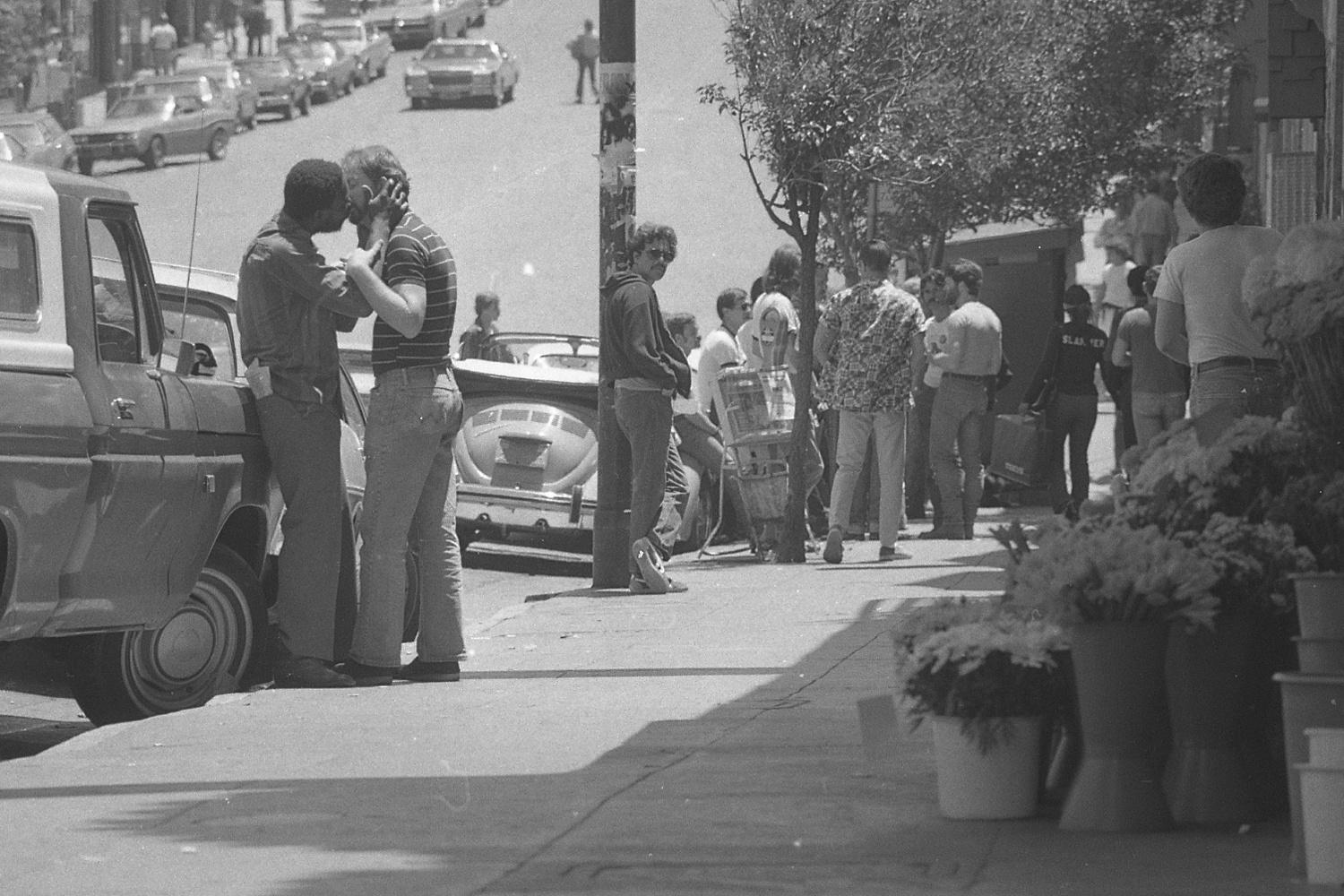 Quartier gay du Castro à San Francisco (Californie), à la fin des années 70