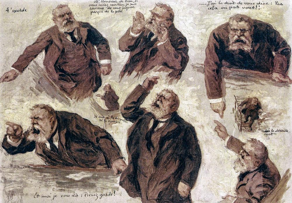 Jean Jaurès, le chef de file des socialistes français, était connu pour ses talents d'orateur. Pacifiste convaincu, Il fit tout ce qui était en son pouvoir pour que la guerre soit évitée.