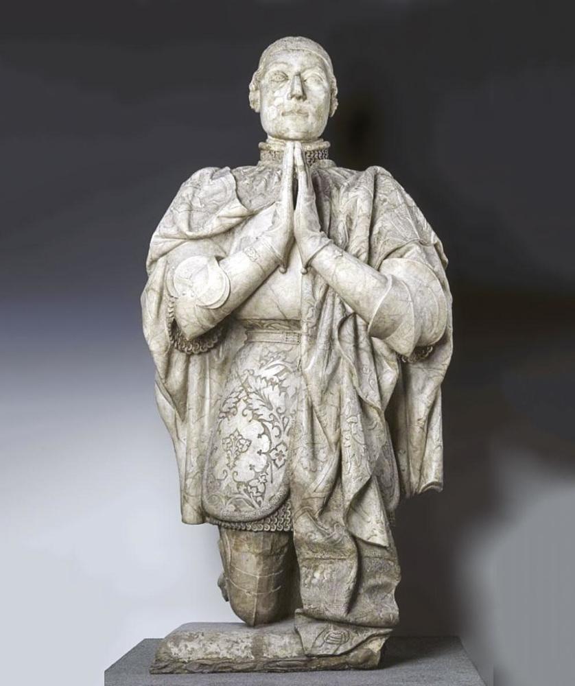 Ici présenté en prière, Pierre de Castille était surnommé par la classe moyenne espagnole Pierre le Justicier mais la noblesse castillane préférait l'appeler Pierre le Cruel.