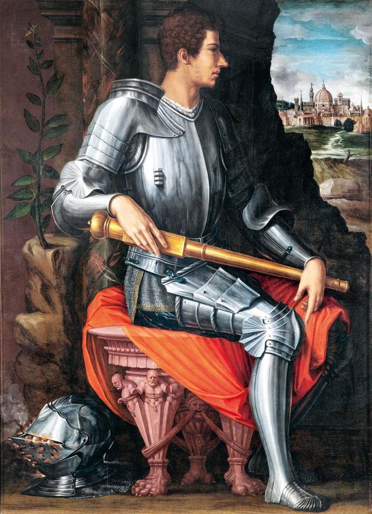 Alexandre de Médicis, alors seigneur et duc de Florence, épousa en 1536 Marguerite d'Autriche, fille légitimée de l'empereur Charles Quint, désirant ainsi accroître son pouvoir.