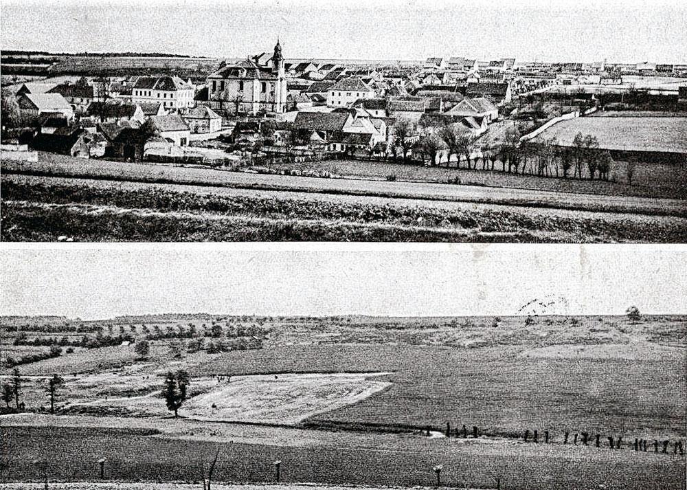 Le paisible village de Lidice avant la guerre. Ses habitants ont été fusillés ou déportés en camp de concentration en guise de représailles par une colonne de soldats allemands.