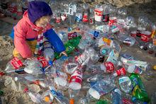 Ecover utilisera le plastique récolté sur les plages belges ce week end, pour ses emballages