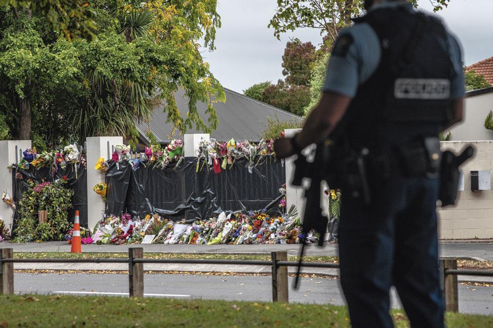 La tuerie de Christchurch, le 15 mars dernier (51 morts). Filmée en live par son auteur sur Facebook.