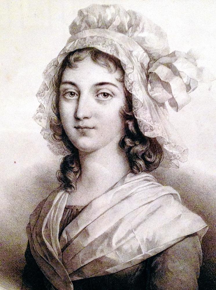 Charlotte Corday, une jeune noble de Caen, décida de monter à Paris dans le seul but d'assassiner Marat.