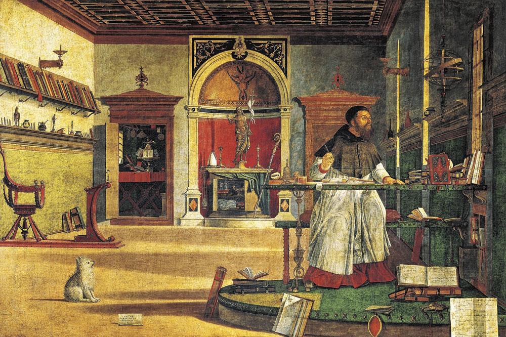 La Vision de saint Augustin, Vittore Carpaccio, 1502-1508.