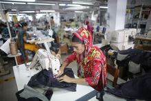 Textielarbeiders in Bangladesh 