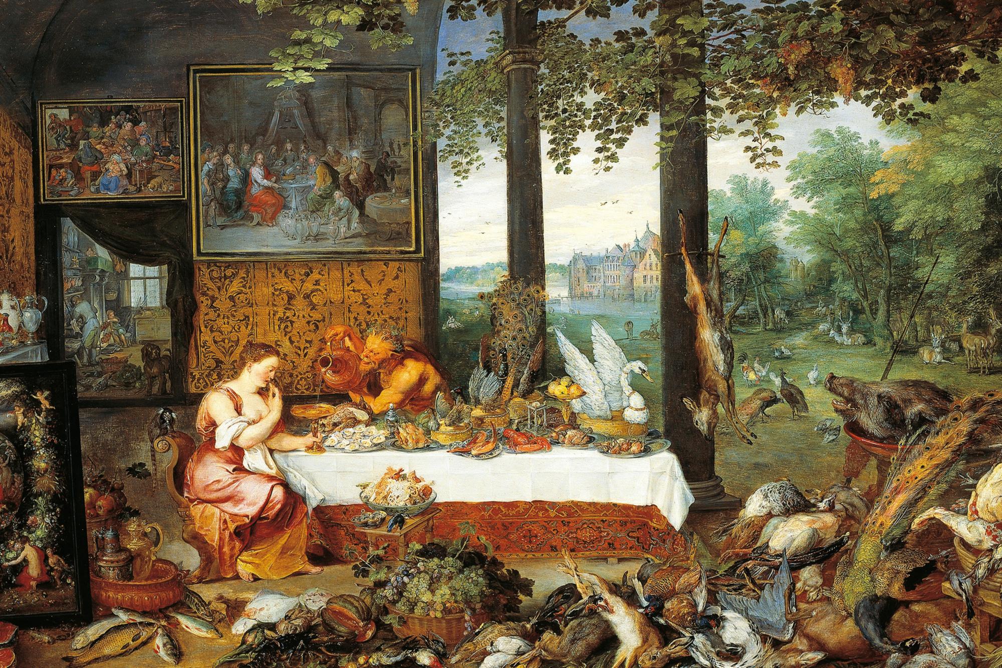 Jan Brueghel l'Ancien - Allégorie du Goût (1617-1618)