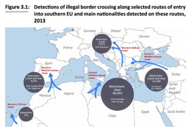 Des cartes pour comprendre la tragédie des migrants en Méditerranée