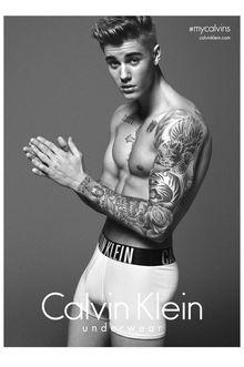 Justin Bieber is onderbroekenmodel voor Calvin Klein