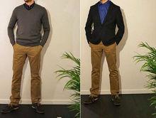 De twee Outfittery outfits van Maarten