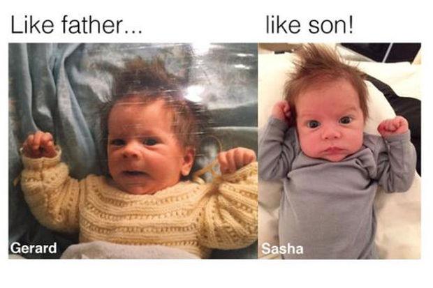 Shakira deelt eerste schattige foto van pasgeboren zoontje