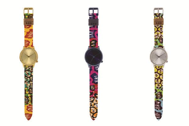 Zomer aan je pols met Komono x Vlisco horloges