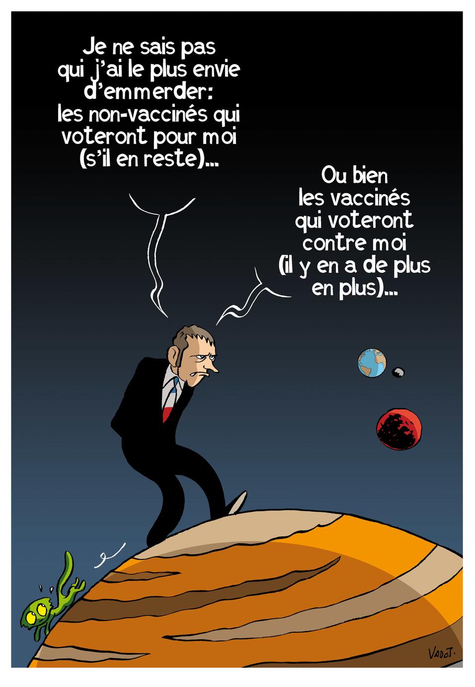 Emmanuel Macron clive encore un peu plus en déclarant vouloir 