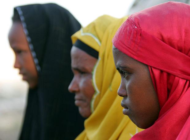 Vrouwen in Hargeisa, de hoofdstad van Somaliland.