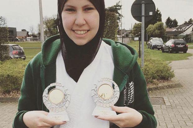 High score met hijab: 'Mijn religie heeft me nooit tegengehouden om te sporten, integendeel'