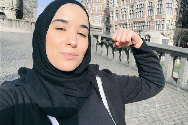High score met hijab: 'Mijn religie heeft me nooit tegengehouden om te sporten, integendeel'