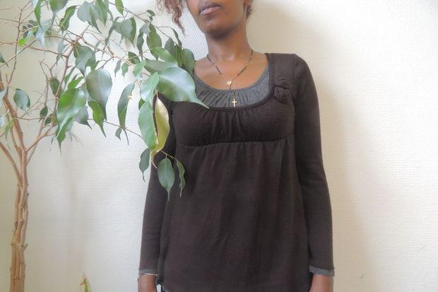 De Ethiopische Sabina (26) heeft veel aan haar geloof om eenzaamheid als politieke vluchtelinge te verwerken: 'Waar ik ook ben, waar ik ook zal belanden, God is er altijd. Zo ben ik in zekere zin nooit helemaal alleen.'