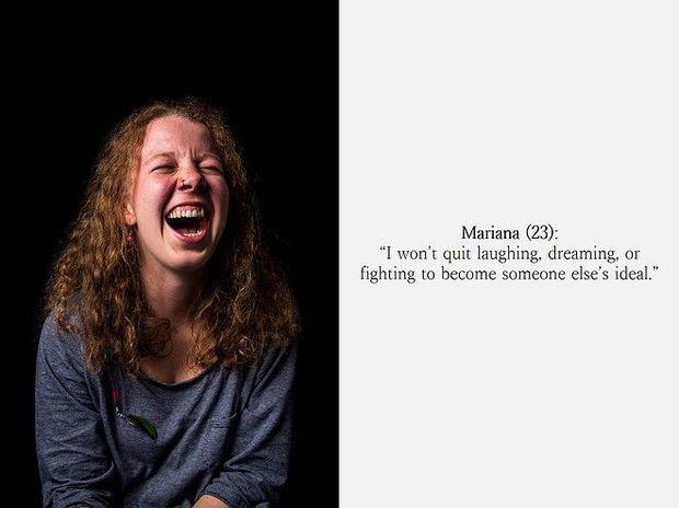 Fotografe Maud Fernhout toont hoe 'echte' vrouwen lachen en 'echte' mannen huilen