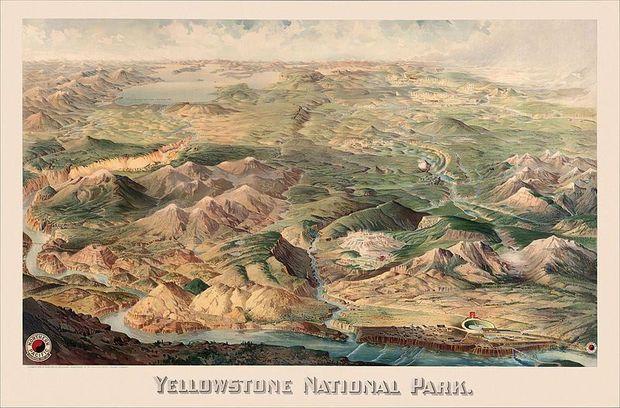 De geschiedenis van Yellowstone, het eerste nationale park ter wereld