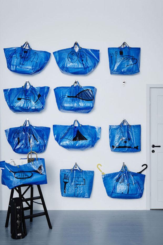 Vier handige toepassingen voor de blauwe Ikea-zak