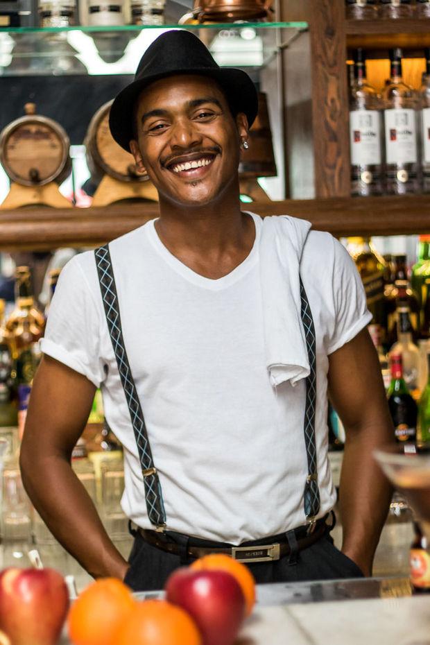 Laércio Zulu, Braziliaanse bartender van het jaar in 2014. 