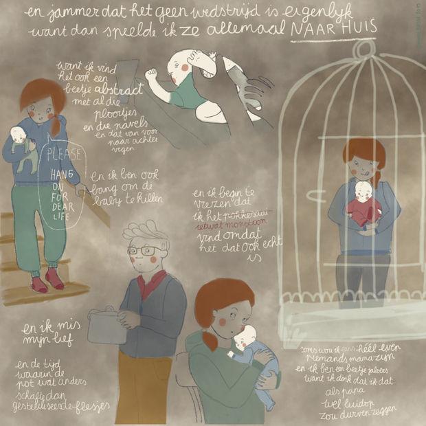 Le Coeur A Marée Basse: 'Moeder worden vind ik een oefening in uitzoeken hoe je in het leven staat'