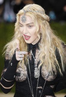 Madonna in haar veelbesproken jurk